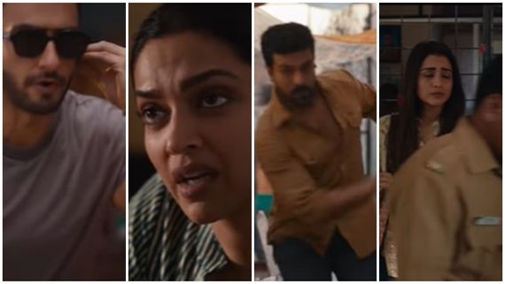 ಒಂದೇ ವಿಡಿಯೋದಲ್ಲಿ ರಾಮ್ ಚರಣ್ -ರಣವೀರ್, ದೀಪಿಕಾ-ತ್ರಿಶಾ: ಸಿನಿಮಾನಾ? ಪ್ರಚಾರನಾ? ರಹಸ್ಯವೇನು?