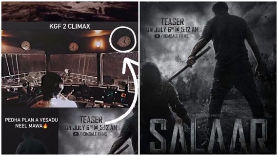 ಮುಂಜಾನೆಯೇ 'ಸಲಾರ್' ಟೀಸರ್ ರಿಲೀಸ್: 'ಕೆಜಿಎಫ್ 2' ಕಡೆ ಬೊಟ್ಟು.. ಟೈಮ್‌ನಲ್ಲಿದೆ ಟ್ವಿಸ್ಟ್?  