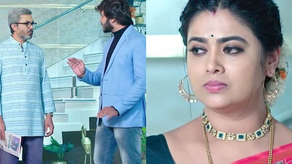 Srirasthu Shubhamasthu: ತಂದೆಯನ್ನು ತರಾಟೆಗೆ ತೆಗೆದುಕೊಂಡ ಮಗ; ಶಾರ್ವರಿ ಪ್ಲಾನ್ ವರ್ಕ್ ಆಗುತ್ತಾ?