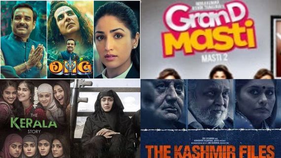 ಎ ಪ್ರಮಾಣಪತ್ರ ಪಡೆದು ಅತಿ ಹೆಚ್ಚು ಗಳಿಕೆ ಮಾಡಿದ ಬಾಲಿವುಡ್‌ನ ನಾಲ್ಕನೆ ಚಿತ್ರ OMG 2 