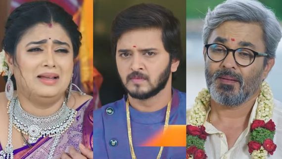 Srirasthu Shubhamasthu: ಅಪ್ಪನ ಕುತ್ತಿಗೆ ಪಟ್ಟಿ ಹಿಡಿದ ಅಭಿ; ಶಾರ್ವರಿ ನಾಟಕಕ್ಕೆ ಹೆದರಿದ ಮನೆ ಮಂದಿ 