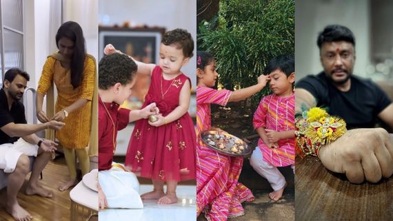 ಚಂದನವನದಲ್ಲಿ ಯಶ್, ರಿಷಬ್ ಮಕ್ಕಳ ರಕ್ಷಾ ಬಂಧನ ಸಂಭ್ರಮ: ಧನಂಜಯ್‌ಗೆ ರಾಖಿ ಕಟ್ಟಿದ್ದು ಯಾರು?