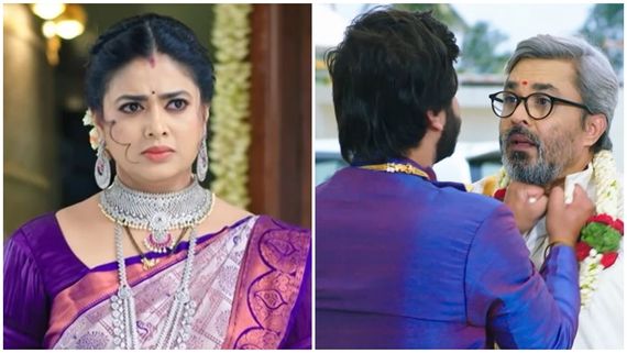 Shrirastu Shubhamasthu :  ಅಪ್ಪನ ಕೊರಳಪಟ್ಟಿ ಹಿಡಿದ ಅಭಿ: ಮನೆ ಮಂದಿಗೆಲ್ಲಾ ಶಾಕ್ 