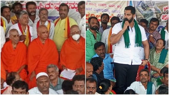 ಮಂಡ್ಯದಲ್ಲಿ ಕಾವೇರಿ ಹೋರಾಟ: