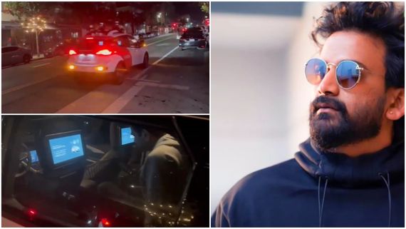 Dhananjaya in America: ಚಾಲಕನಿಲ್ಲದ ಕಾರಿನಲ್ಲಿ ಡಾಲಿ.. ಯುಎಸ್‌ನಲ್ಲಿ ಧನಂಜಯ್ ಮಸ್ತಿ! 