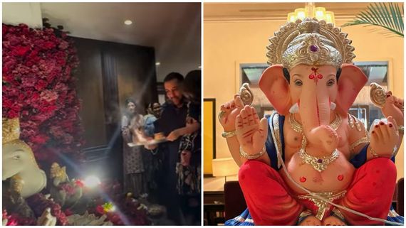 Ganesh Chaturthi 2023: ಗಣಪತಿ ಬಪ್ಪ ಮೋರೆಯ: ಸಲ್ಲು- ಶಾರುಖ್ ಮನೆಯಲ್ಲಿ ಗಣೇಶ ಹಬ್ಬದ ಸಡಗರ 