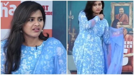 Hebah Patel: ನಿಮ್ಮ ಮೂಡ್ ಚೆನ್ನಾಗಿದ್ಯಾ? ಎಂದ ನಿರೂಪಕ: ಮೈಕ್ ಕಿತ್ತು ಬಿಸಾಕಿ ಹೋದ 'ಅಧ್ಯಕ್ಷ' ನಟಿ ಹೆಬ್ಬಾ ಪಟೇಲ್ 