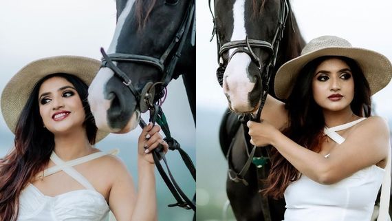 Jhanvi: ಕುದುರೆ ಜೊತೆ ಗಿಚ್ಚಿ ಗಿಲಿಗಿಲಿ ಜಾಹ್ನವಿ ಫೋಟೋಶೂಟ್, ಗುಳಿ ಕೆನ್ನೆ ಚೆಲುವೆಗೆ ಫಿದಾ ಆದ ನೆಟ್ಟಿಗರು 