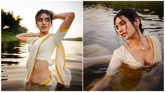 ಸೀರೆಯುಟ್ಟು ಕಣ್ಣಲ್ಲೇ ಬಾಣ ಬಿಟ್ಟ ಕಣ್‌ ಸನ್ನೆ ಹುಡುಗಿ: 