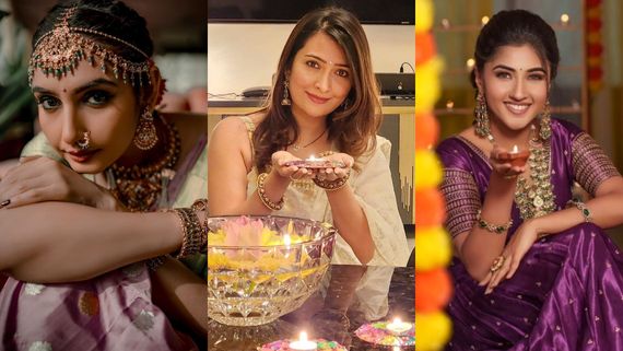 Deepavali: ದೀಪಾವಳಿಯಂದು ಬೆಳಕಿನ ದೀಪ ಹಚ್ಚಿದ ನಟಿ ರಾಧಿಕಾ ಪಂಡಿತ್, ರಚಿತಾ ರಾಮ್, ರಾಗಿಣಿ ದ್ವಿವೇದಿ
