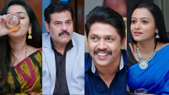 Amruthadhaare: ಆನಂದ್ ಮನೆಯಲ್ಲಿ ಗೌತಮ್ ಭೂಮಿಕಾ, ನಶೆಯಲ್ಲಿ ಮನದ ಮಾತು ಹೇಳ್ತಾಳಾ ಭೂಮಿಕಾ? 