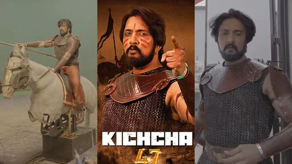 Kiccha 47: ಕಿಚ್ಚ 47 ಟೀಸರ್ ಮೇಕಿಂಗ್ ವಿಡಿಯೋ ವೈರಲ್: ಡಮ್ಮಿ ಕುದುರೆ ಮೇಲೆ ಸುದೀಪ್ ಸವಾರಿ!