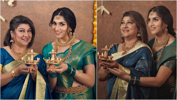 ಕನಸಿನ ರಾಣಿ ಮಾಲಾಶ್ರೀ ಮನೆಯಲ್ಲಿ ದೀಪಾವಳಿ ಸಂಭ್ರಮ: ಬೆಳಕಿನ ಹಬ್ಬಕ್ಕೆ ಅಮ್ಮ -ಮಗಳ ಫೋಟೊಶೂಟ್ 