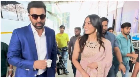 ರಣ್‌ಬೀರ್‌ಗೆ ಕನ್ನಡ ಹೇಳಿಕೊಟ್ಟ ರಶ್ಮಿಕಾ: ಎಲ್ಲಾ ಡ್ರಾಮಾ ಎನ್ನುತ್ತಿರುವ ನೆಟ್ಟಿಗರು