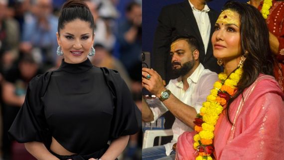 ಹಿಂದೂಗಳ ಪವಿತ್ರ ತಾಣ ವಾರಣಾಸಿಯಲ್ಲಿ ನಟಿ ಸನ್ನಿ ಲಿಯೋನ್, ಗಂಗಾ ಆರತಿಯಲ್ಲಿ ಭಾಗಿ