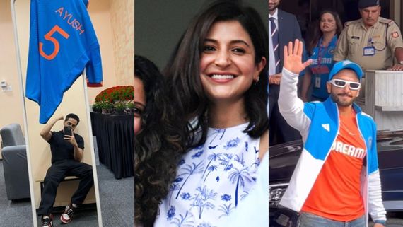 ಟೀಂ ಇಂಡಿಯಾ ಜರ್ಸಿ ತೊಟ್ಟು ಐತಿಹಾಸಿಕ ಗೆಲುವಿಗೆ ಸಾಕ್ಷಿಯಾಗಲು ಅಹಮದಾಬಾದ್‌ನಲ್ಲಿ ಬೀಡುಬಿಟ್ಟ ಬಾಲಿವುಡ್ ಸೆಲಬ್ರಿಟಿಗಳು! 