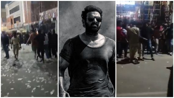 ಮಧ್ಯ ರಾತ್ರಿಯಿಂದಲೇ ಥಿಯೇಟರ್‌ಗಳಲ್ಲಿ 'ಸಲಾರ್' ಆರ್ಭಟ: ಪೊಲೀಸರ ಲಾಠಿ ಚಾರ್ಚ್