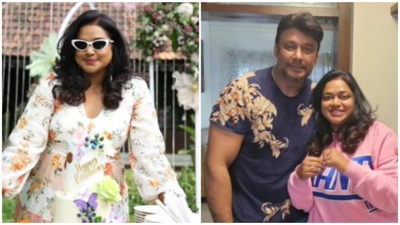  ಚಾಲೆಂಜಿಂಗ್ ಸ್ಟಾರ್ ದರ್ಶನ್ ಜೊತೆ ಹುಟ್ಟುಹಬ್ಬ ಆಚರಿಸಿಕೊಂಡ ಶ್ರುತಿ ನಾಯ್ಡು 