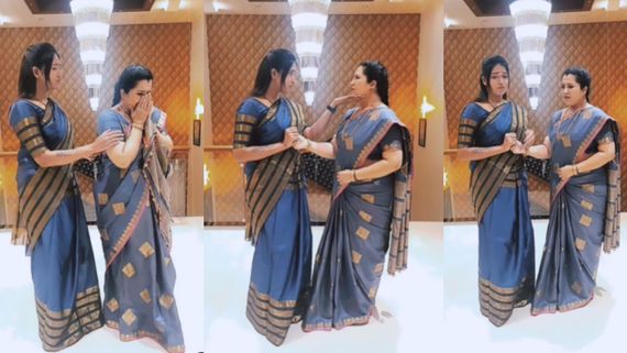  ನೀಲ ಮೇಘ ಶಾಮ ಹಾಡಿಗೆ 'ಸತ್ಯ' ಧಾರಾವಾಹಿ ನಟಿಯ ರೀಲ್ಸ್; ಊರ್ಮಿಳಾ-ಪದ್ಮಾ ನಟನೆಗೆ ಫಿದಾ