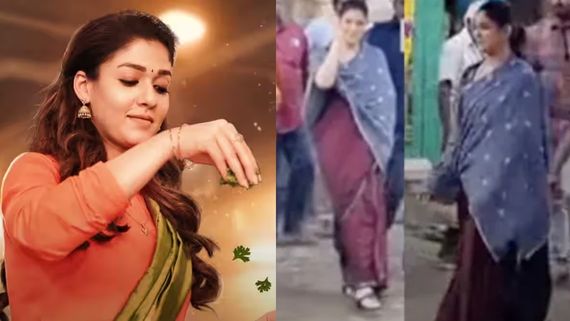 ದೇವಸ್ಥಾನದೊಳಗೆ ಮತ್ತೆ ಚಪ್ಪಲಿ ಧರಿಸಿದ ನಯನತಾರಾ; ವಿವಾದ ಮೇಲೆ ವಿವಾದ ಯಾಕೆ ಹೀಗೆ? 