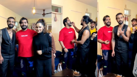 ಸೀಸನ್ 10 ಮುಗಿಸಿ ಬರುತ್ತಿದ್ದಂತೆ ವಿನಯ್ ಸೆಲೆಬ್ರೆಷನ್: ಆನೆ ಜೊತೆಗೆ ನಿರಂಜನ್ ಸಂಭ್ರಮ