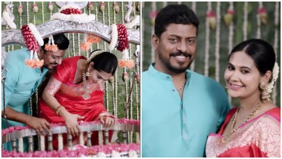 ಬೆಳ್ಳಿ ತೊಟ್ಟಿಲಿನಲ್ಲಿ ಮಗುವಿಗೆ ಶಾಸ್ತ್ರ ಮಾಡಿದ ನಟಿ ಕಾವ್ಯ ಗೌಡ