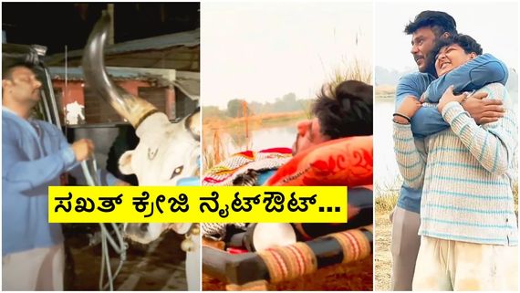 ಚಕ್ಕಡಿ ಬಂಡಿ ಸವಾರಿ, ಕೆರೆ ಪಕ್ಕ ಊಟ, ನಿದ್ದೆ; ದರ್ಶನ್ ನೈಟ್‌ ಔಟ್ ಸಿಂಪ್ಲಿ ಸೂಪರ್ 