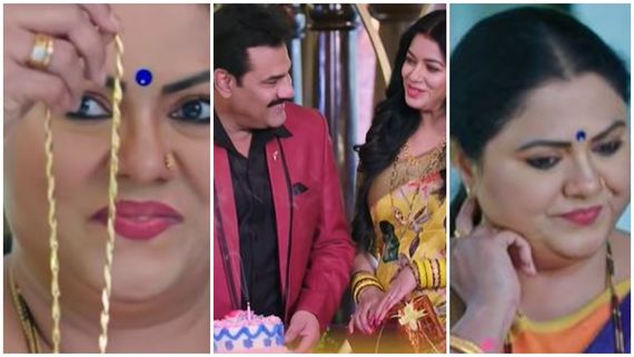 Amruthadhaare ; ರೋಲ್ಡ್ ಗೋಲ್ಡ್ ಉಡುಗೊರೆ ಕೊಟ್ಟು ಎಡವಟ್ಟು ಮಾಡಿಕೊಂಡ್ಲಾ ಮಂದಾಕಿನಿ..?