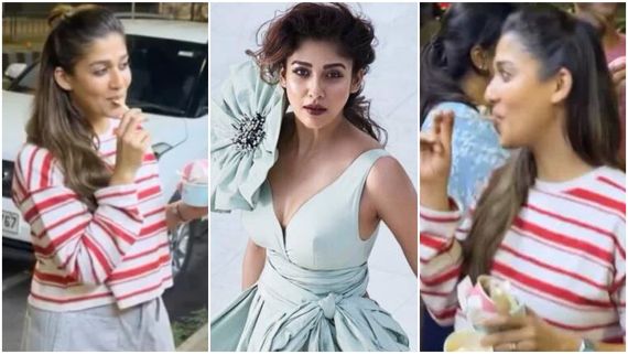 ರಸ್ತೆ ಬದಿಯಲ್ಲಿ ನಯನತಾರಾ ಐಸ್ ಕ್ರೀಮ್ ಪಾರ್ಟಿ ;  ಆ ಕಡೆ ತಿರುಗಿ ನೋಡಲಿಲ್ಲ ಲೇಡಿ ಸೂಪರ್ ಸ್ಟಾರ್..! 