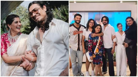 ವರಲಕ್ಷ್ಮೀ ಶರತ್ ಕುಮಾರ್ ಜೊತೆ  ಕಿಚ್ಚ ಸುದೀಪ್ & ಫ್ಯಾಮಿಲಿ..! 