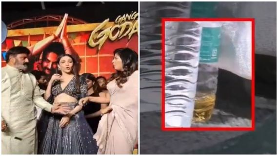 ವೇದಿಕೆಯಲ್ಲೇ ಕುಡಿದು ನಟಿ ಅಂಜಲಿ ಜೊತೆ ನಟ ಬಾಲಕೃಷ್ಣ ದುರ್ವತನೆ? 