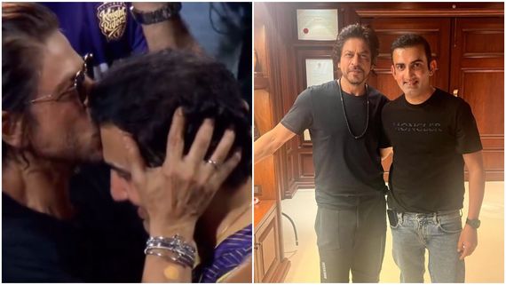 ಗೌತಮ್ ಗಂಭೀರ್ ಹಣೆಗೆ ಮುತ್ತಿಟ್ಟ ಶಾರುಖ್ ಖಾನ್ ಬ್ಲಾಂಕ್ ಚೆಕ್ ಕೊಟ್ಟಿದ್ದು ನಿಜವೇ? 