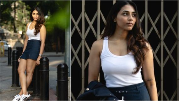 Sapthami Gowda:ಬೆಂಗಳೂರಿನಲ್ಲಿ ಮಳೆ, ಅದೇ ಮೂಡ್‌ನಲ್ಲಿ ಕೂಲ್ ಆಗಿ ಮಿಂಚಿದ ಸಪ್ತಮಿಗೌಡ