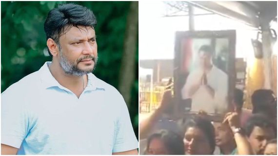 ಚಾಮುಂಡಿ ಬೆಟ್ಟಕ್ಕೆ ದರ್ಶನ್ ಫೋಟೊ ಹಿಡಿದು ಬಂದ ಮಹಿಳಾ ಅಭಿಮಾನಿ; ಬಳಿಕ ಹೈಡ್ರಾಮಾ 