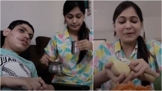 ಅಪ್ಪ-ಅಮ್ಮ ಊರಿಗೆ ಹೋದಾಗ 'ಪಾರು' ನಟಿ ಮೋಕ್ಷಿತಾಗೆ ತಮ್ಮನ ಆರೈಕೆ; ಭೇಷ್ ಎಂದ ನೆಟ್ಟಿಗರು! 