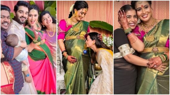 Neha Gowda ; ಕಿರುತೆರೆ ಕಲಾವಿದರ ಜೊತೆ ಸೇರಿ ಸೀಮಂತ ಮಾಡಿಕೊಂಡ ನಟಿ ನೇಹಾ ಗೌಡ