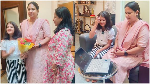 ''ಟೇಕ್ವಾಂಡೋ ಗರ್ಲ್''  ಬೆನ್ನು ತಟ್ಟಿದ ಅಶ್ವಿನಿ ಪುನೀತ್ ರಾಜ್ ಕುಮಾರ್..!