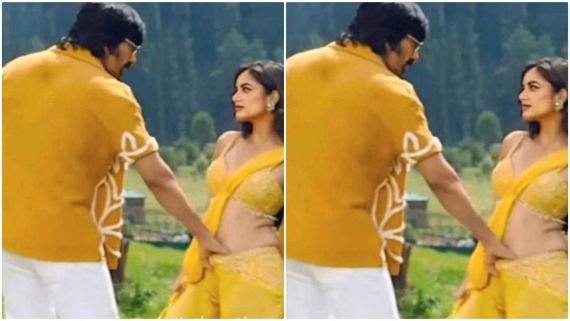 ನಟಿಯ ಸೊಂಟಕ್ಕೆ ಕೈ ಹಾಕಿ ವಿಚಿತ್ರ ಡ್ಯಾನ್ಸ್ ಸ್ಟೆಪ್; ನಿರ್ದೇಶಕನ ಪ್ರತಿಕ್ರಿಯೆ ಏನು? 