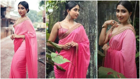 ಗುಲಾಬಿ ಬಣ್ಣದ ಸೀರೆಯಲ್ಲಿ ಮಿಂಚಿದ ಪುಟ್ಟಗೌರಿ, ಸಾನ್ಯಾ ಅಯ್ಯರ್‌ ಲುಕ್‌ಗೆ ಫ್ಯಾನ್ ಕ್ಲೀನ್ ಬೌಲ್ಡ್..!  