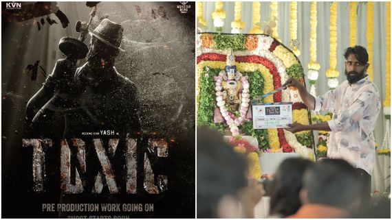 ಸೆಟ್‌ ಬಾಯ್ ಕೈಯಲ್ಲಿ 'ಟಾಕ್ಸಿಕ್' ಚಿತ್ರಕ್ಕೆ ಕ್ಲ್ಯಾಪ್ ಮಾಡಿಸಿದ ರಾಕಿಂಗ್ ಸ್ಟಾರ್