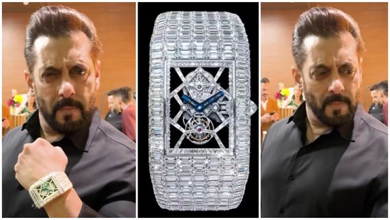 ಸಲ್ಮಾನ್ ಖಾನ್ ಧರಿಸಿರುವ 714 ವಜ್ರಗಳಿರುವ ಈ ವಾಚ್‌ನ ಬೆಲೆ ಎಷ್ಟು, ವಿಶೇಷತೆಗಳೇನು..?   