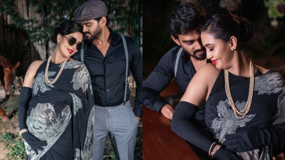 ರೆಟ್ರೋ ಸ್ಟೈಲಿನಲ್ಲಿ ಕಾಣಿಸಿಕೊಂಡ ನೇಹಾ ಗೌಡ;  