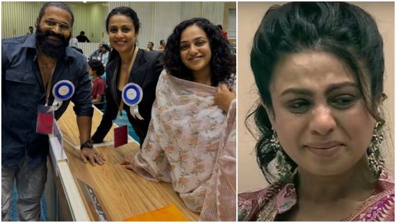 ಅತ್ಯುತ್ತಮ ನಟಿ ರಾಷ್ಟ್ರ ಪ್ರಶಸ್ತಿಯನ್ನು ಸ್ವೀಕರಿಸಿ ವೇದಿಕೆಯ ಮೇಲೆ ಬಿಕ್ಕಿ ಬಿಕ್ಕಿ ಅತ್ತ ನಟಿ...!