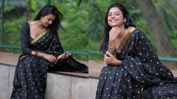 ಸಿಂಪಲ್ಲಾಗಿ ಸೀರೆಯುಟ್ಟ ಮಿಂಚಿದ ಸೋನು ಶ್ರೀನಿವಾಸ್; ಯಾವ ಹೀರೋಯಿನ್‌ಗಿಂತ ಕಮ್ಮಿಯಿಲ್ಲ ಎಂದ ಫ್ಯಾನ್ಸ್ 