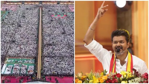 ವಿಜಯ್ ಮೊದಲ ರಾಜಕೀಯ ಸಮಾವೇಶಕ್ಕೆ ಹರಿದು ಬಂತು ಜನಸಾಗರ, ಇಬ್ಬರು ಸಾವು, ಕುಸಿದು ಬಿದ್ದ 120 ಮಂದಿ..!