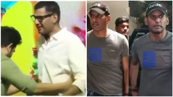 ಮತ್ತೆ ಸಾರ್ವಜನಿಕವಾಗಿ ಕಾಣಿಸಿಕೊಂಡ ತಮಿಳು ನಟ ವಿಶಾಲ್; ಈಗ ಹೇಗಿದೆ ಆರೋಗ್ಯ?