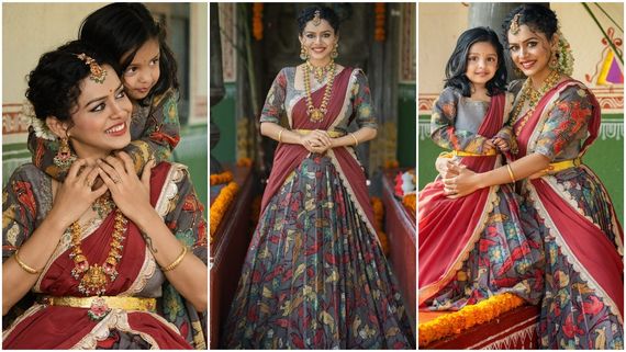 ಮಗಳೊಂದಿಗೆ ಹಬ್ಬವನ್ನು ಸಂಭ್ರಮಿಸಿದ ಅಮೃತ,ಸಂಸ್ಕೃತಿಯನ್ನು ಎಲ್ಲೆಡೆ ಪಸರಿಸಲು ಹಬ್ಬದಿಂದಲೇ ಸಾಧ್ಯ ಎಂದ ನಟಿ