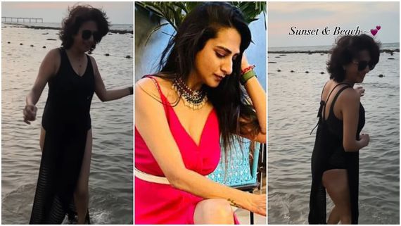 ಈಜುಡುಗೆ ತೊಟ್ಟು ಥಾಯ್ಲೆಂಡ್ ಬೀಚ್‌ನಲ್ಲಿ ಸುರೇಖಾ ವಾಣಿ ಎಂಜಾಯ್