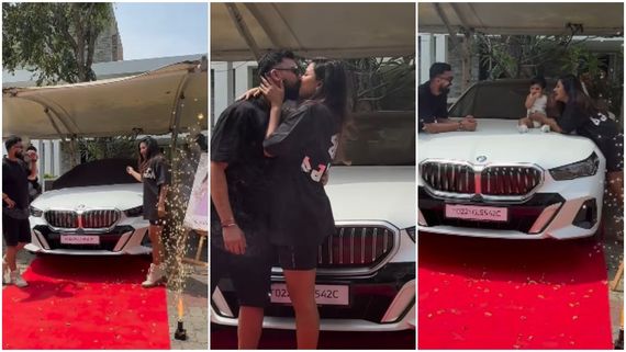 ಸುದೀಪ್ ನಾಯಕಿಗೆ ಪತಿಯಿಂದ ದುಬಾರಿ ಕಾರ್ ಗಿಫ್ಟ್; ಅಲ್ಲೇ ಮುತ್ತಿನ ಮಳೆ ಸುರಿಸಿದ ಚೆಲುವೆ