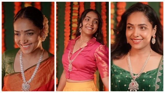 ಕೋಟ್ಯಾಂತರ ರೂಪಾಯಿ ಬೆಲೆ ಬಾಳುವ  ವಜ್ರದ ನೆಕ್ಲೆಸ್ ಧರಿಸಿದ ಅನುಪಮಾ ಗೌಡ!